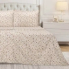 Bcbg Microfiber Sheet Sets With Extra Pillowcases In Brown
