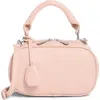 Bcbg Mini Top Handle Zip Crossbody Bag In Pink