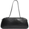 Bcbg Minimalist East West Shoulder Bag In Black