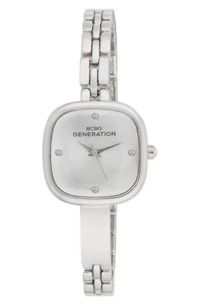 Bcbg Monroe Bracelet Watch In Silver