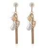 Bcbg Multi-charm Tassel Hoop Earrings In Gold