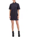 Bcbg New York Denim Minidress In Multi
