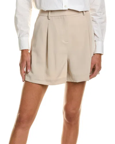 Bcbg New York Twill Short In Beige