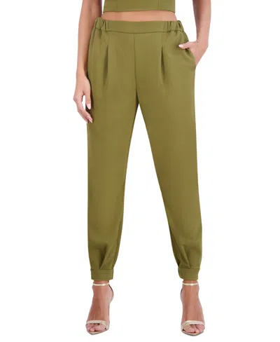 Bcbg New York Women's Twill Jogger Pants In Martini