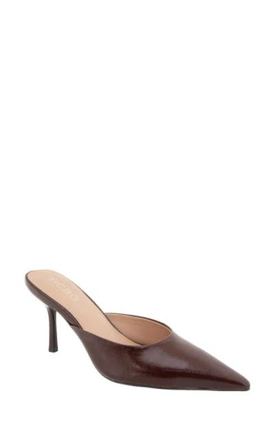 Bcbg Nixxa Pointed Toe Mule In Brown