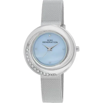 Bcbg Nova 3 Faux Leather Strap Watch, 35mm In Pattern
