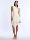 Bcbg One Shoulder Dress