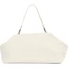Bcbg Oversize Frame Shoulder Bag In Optic White