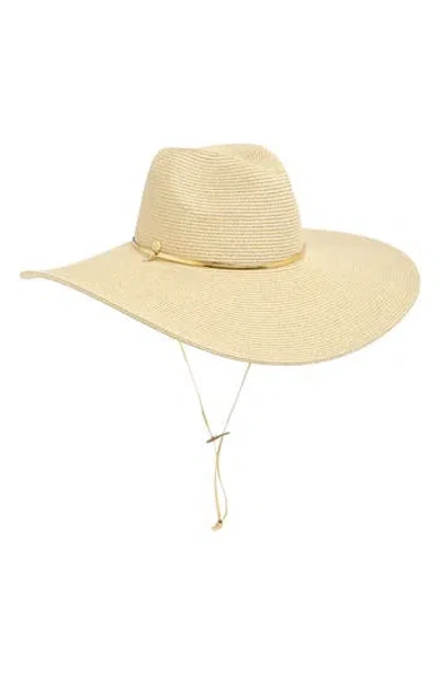 Bcbg Oversize Panama Hat In Natural