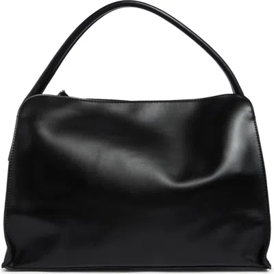 Bcbg Oversized Faux Leather Tote In Black