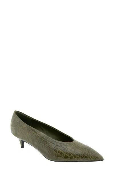 Bcbg Pacsin Pointed Toe Kitten Heel Pump In Multi