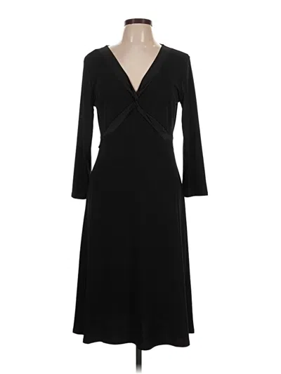 Pre-owned Bcbg Paris Casual Dress In Black