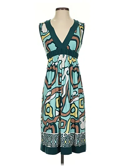 Pre-owned Bcbg Paris Casual Dress In Blue