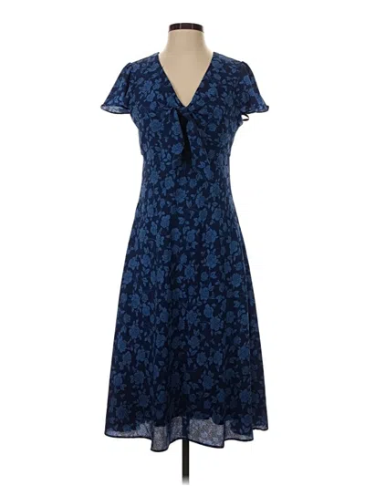 Pre-owned Bcbg Paris Casual Dress In Blue