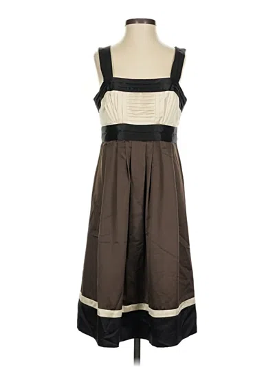Pre-owned Bcbg Paris Casual Dress In Brown