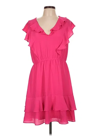 Pre-owned Bcbg Paris Casual Dress In Pink