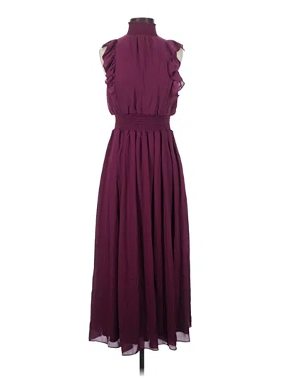 Pre-owned Bcbg Paris Casual Dress In Purple