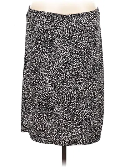 Pre-owned Bcbg Paris Casual Skirt In Silver