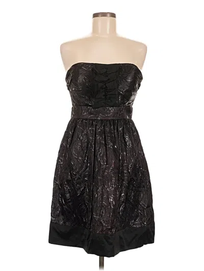 Pre-owned Bcbg Paris Cocktail Dress In Black