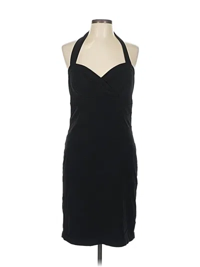Pre-owned Bcbg Paris Cocktail Dress In Black
