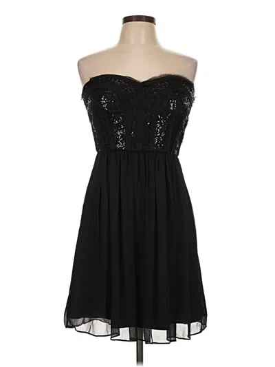 Pre-owned Bcbg Paris Cocktail Dress In Black