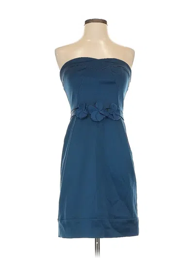 Pre-owned Bcbg Paris Cocktail Dress In Blue