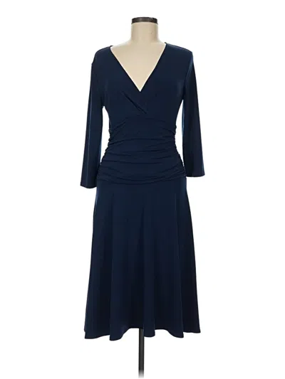 Pre-owned Bcbg Paris Cocktail Dress In Blue