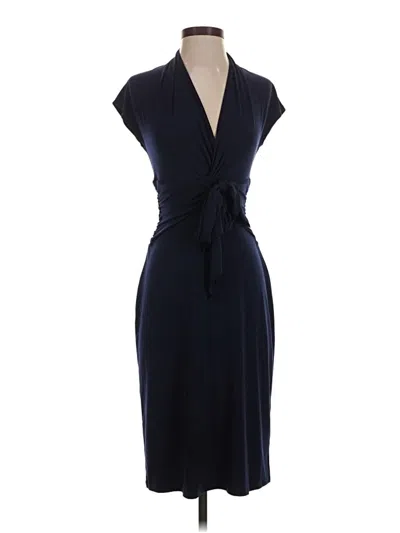 Pre-owned Bcbg Paris Cocktail Dress In Blue