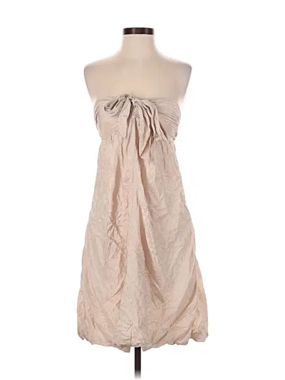 Pre-owned Bcbg Paris Cocktail Dress In Brown