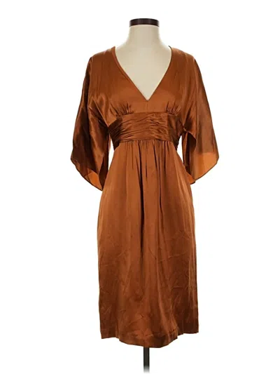 Pre-owned Bcbg Paris Cocktail Dress In Brown