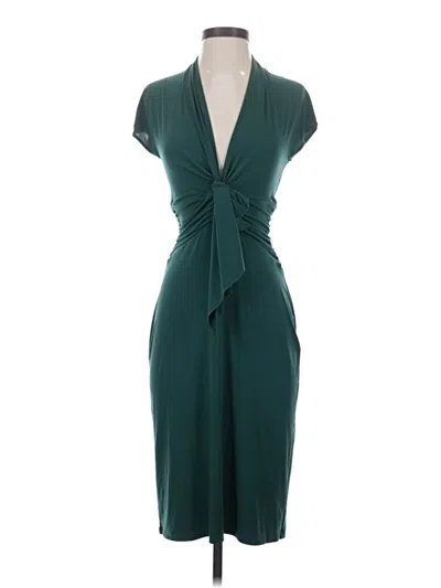 Pre-owned Bcbg Paris Cocktail Dress In Teal
