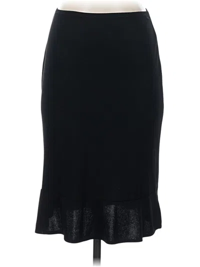Pre-owned Bcbg Paris Formal Skirt In Black