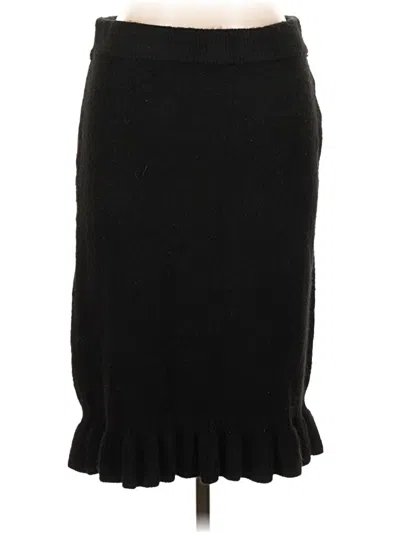 Pre-owned Bcbg Paris Formal Skirt In Black