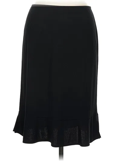 Pre-owned Bcbg Paris Formal Skirt In Black