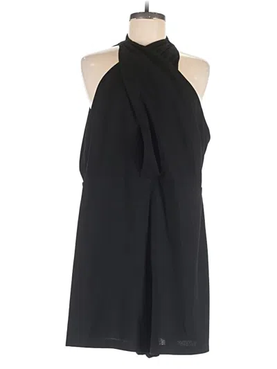 Pre-owned Bcbg Paris Romper In Black