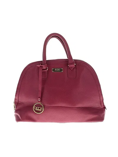 Pre-owned Bcbg Paris Satchel In Burgundy