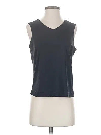 Pre-owned Bcbg Paris Sleeveless Top Gray V-neck Tops