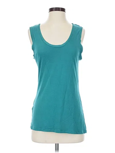 Pre-owned Bcbg Paris Sleeveless T-shirt In Teal
