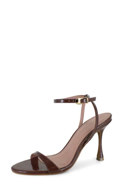 Bcbg Paticificia Ankle Strap Sandal In Brown