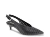 Bcbg Pawnee Slingback Pointed Toe Kitten Heel Pump In Black