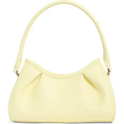 Bcbg Pleated Shoulder Bag In Yellow
