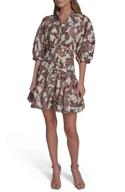 Bcbg Print Tiered Dress In Multi