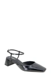 Bcbg Queenie Ankle Strap Pump In Black