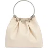 Bcbg Ring Top Handle Clutch In White