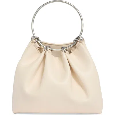 Bcbg Ring Top Handle Clutch In White