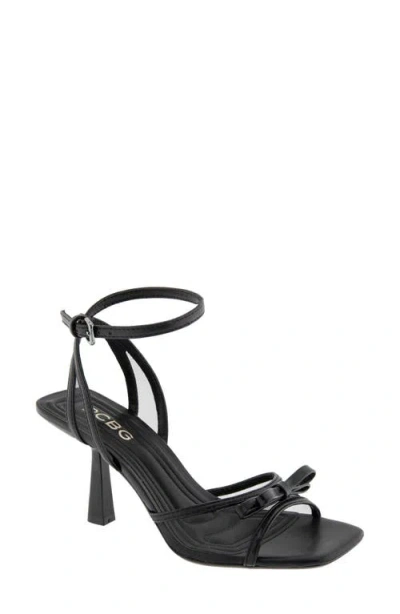 Bcbg Rino Ankle Strap Sandal In Black