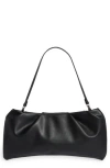 Bcbg Ruched Convertible Clutch In Black