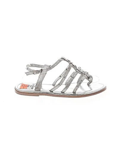 Pre-owned Bcbg Sandals In Gray