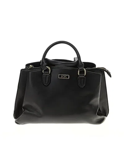 Pre-owned Bcbg Satchel In Black