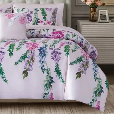 Bcbg Satin Nolita Floral Bed In A Bag In Almost Mauve